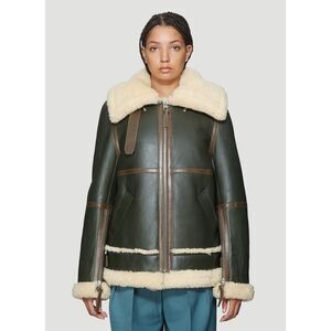 Acne Studios Women Long Raf Shearling Jacket